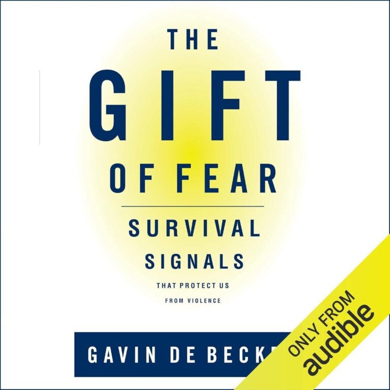Audible cover of The Gift of Fear by Gavin de Becker